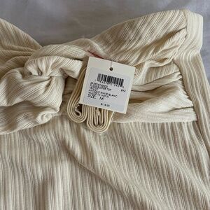 New Plisse Bustier Top